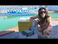 Baracuda adventura  zodiac  robot pool cleaner review in dirty pool