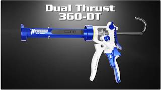 Newborn's 360-DT Dual Thrust 10 oz. Caulk Gun