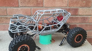 Rc Rock Bouncer cage build part 1