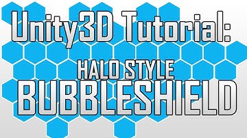 [Unity 4] Creating a Halo-style Bubble Shield (JavaScript)