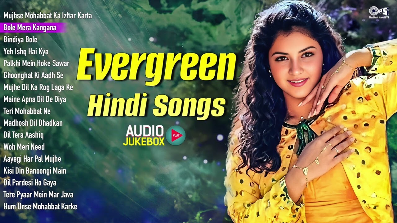 90’s Evergreen Hindi Songs | 90's हिंदी सदाबहार गाने | Old Hindi Songs | Hindi Sadabahar Gaane