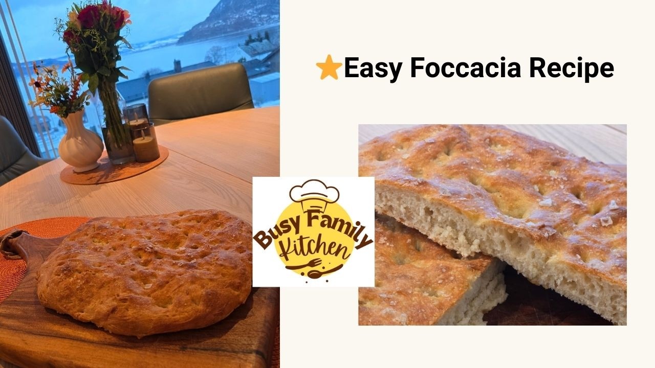 Easy Homemade Focaccia for Busy Days | Perfect with Leftovers