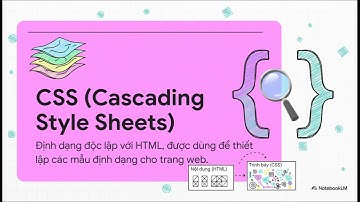 Bai 13 KHÁI NIỆM VÀ VAI TRÒ CỦA CSS
