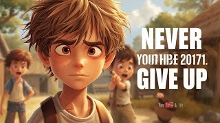 The Boy Who Never Gave Up – A Life Changing Motivational Story