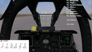 DCS - Mouse gesture demo F1-F12 for Radio Menu