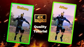 FREE FIRE HD QUALITY TUTORIAL 😱 | FF FULL HD QUALITY TUTORIAL 🔥 JEETU FF 