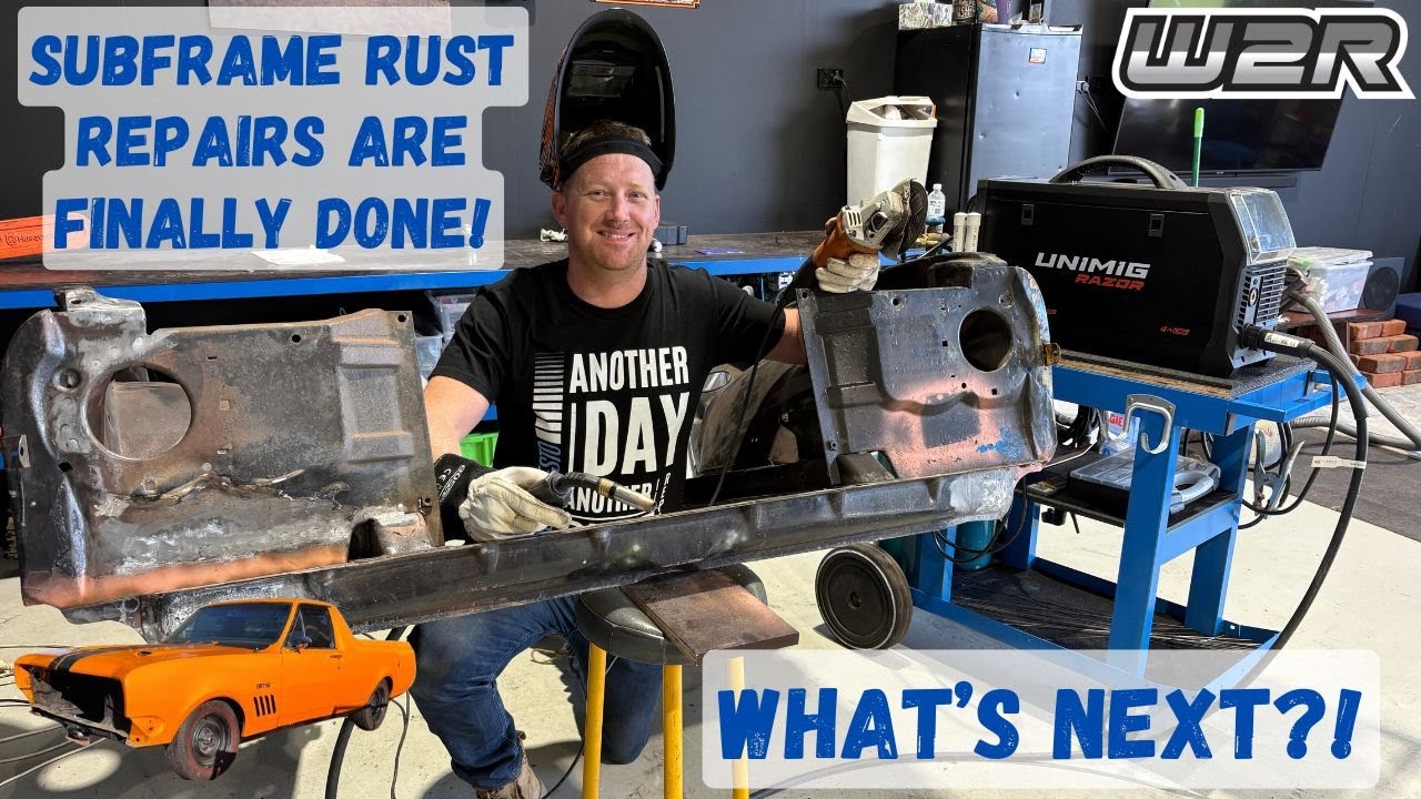 Rust repairs on the subframe are DONE! What's next? - YouTube
