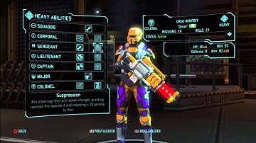 XCOM: Enemy Within -  Heavy Class Guide and Skills walkthrough/tutorial/tips