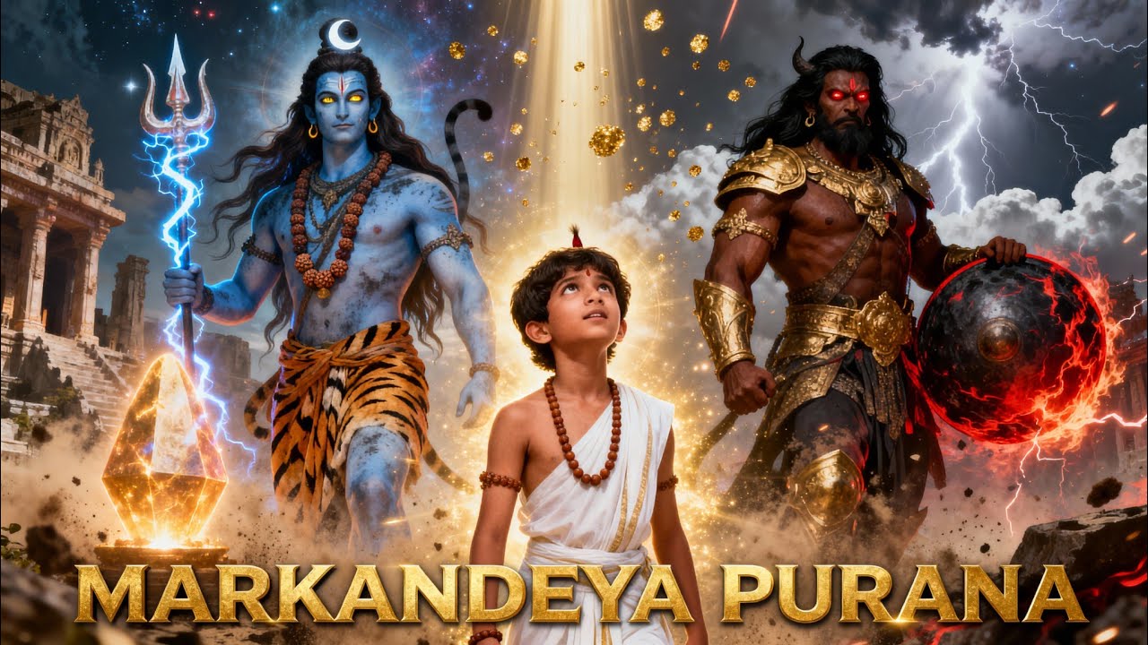 MARKANDEYA PURANA – Full Cinematic Trailer | Shiva vs Yama | Divine Saga of the Eternal Child