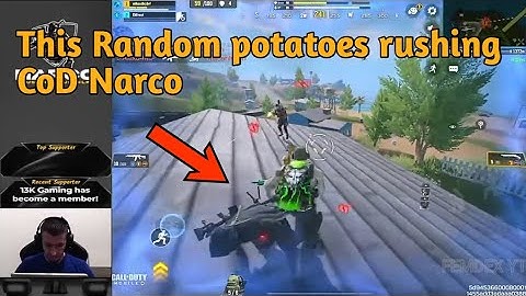 This Potato Players think CoD Narco is Noob Potato players rushing CoD Narco Call of Duty: Mobile