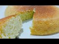 Pan de elote súper fácil y esponjoso sin horno