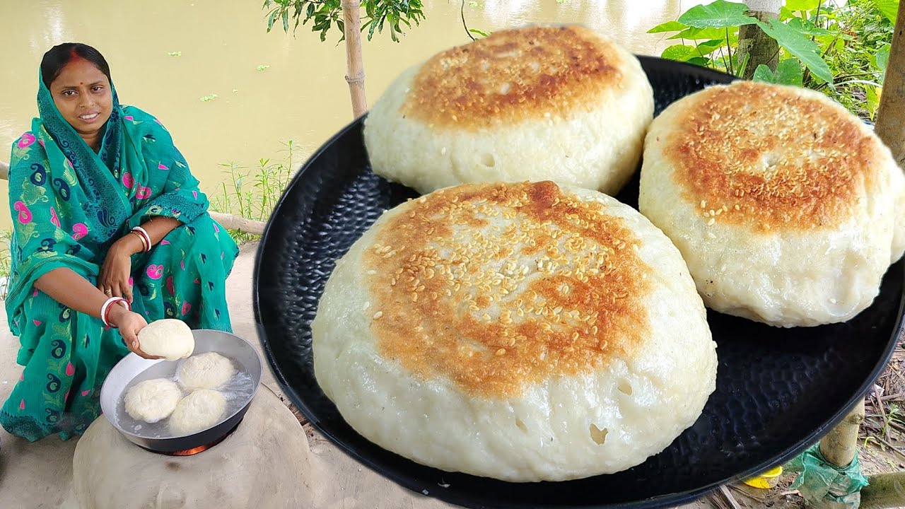 ফুটন্ত গরম জলের মধ্যে পুরভরা পাউরুটি তৈরি করা যে এত সহজ না দেখলে বিশ্বাস করবেন না | Homemade bread