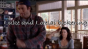 Luke and Lorelai Bickering |Gilmore Girls Out of Context|