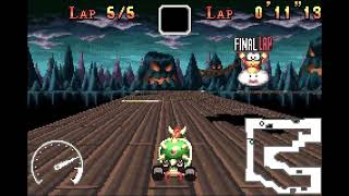 Mario Kart Super Circuit - Retro Ghost Valley 3 - Non-Shortcut 5lap - 10088