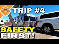 Tire Safety | Road Trip Leaving Yuma! | Equalizer Hitch Adjustment