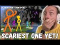 SCARIEST ONE YET Alan Becker The Far Lands Animation Vs Minecraft Shorts Ep 38 REACTION