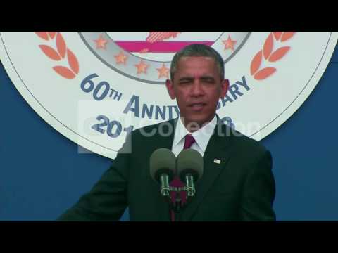 OBAMA:KOREAN WAR MEMORIAL-WAR