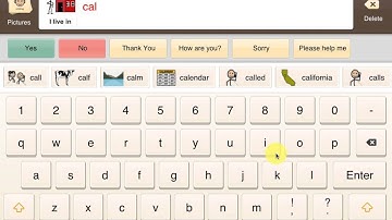 Avaz for Autism 2.0 - Integrated Keyboard and Picture modes