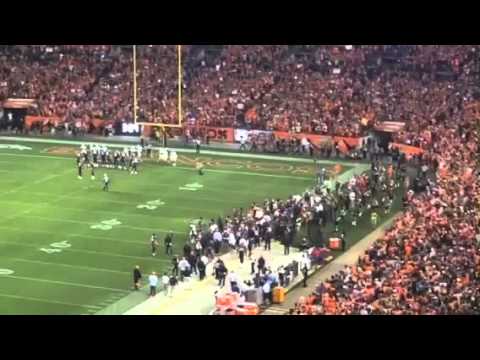 Peyton Manning's 509th career touchdown pass from the Press - YouTube