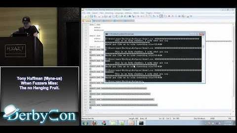 Tony Huffman (Myne-us) -- When Fuzzers Miss: The no Hanging Fruit.