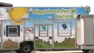 Recycling in Conwy
