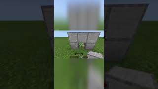 HOW TO BUILD A USELESS MACHINE IN MINECRAFT BEDROCK EDITION #shorts