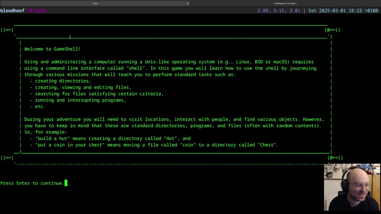 Let's play Gameshell ! Stream du 01/03/2025