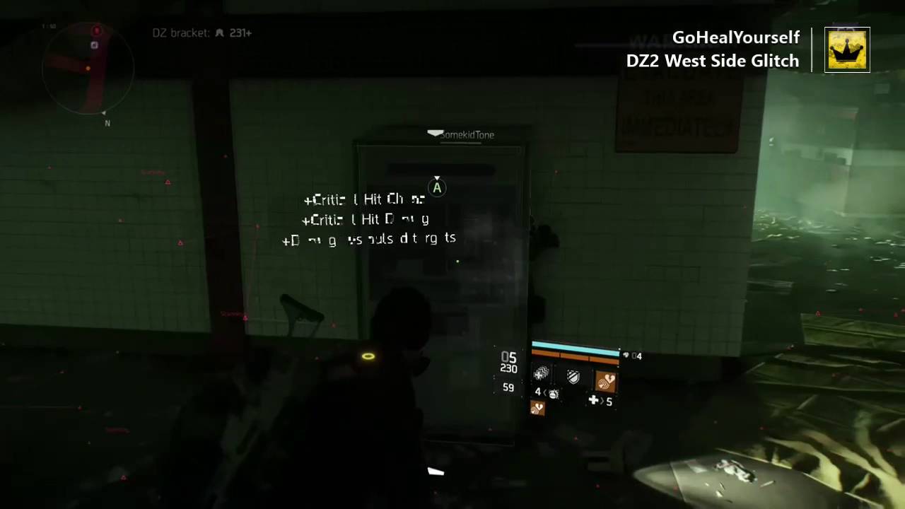 The Division - Dz2 West Side Underground Glitch: How To Knock Someone Out