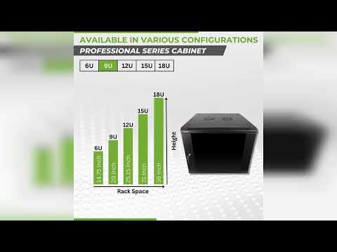 Review: Navepoint 9U Deluxe IT Wallmount Cabinet Enclosure 19-Inch Server Network Rack with Lo...