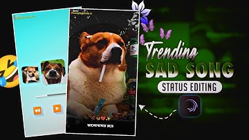 New Style Purulia Sad Song Status Video Editing Tutorial | Alight Motion Viral Trend