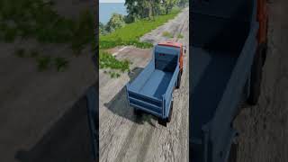 КАМАЗ Самосвал Против МАЗ Самосвал #beamng drive