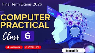 Aps  Class 6 Computer 🖥 Practical Paper 2026| Final Term Preparation Guide 📃 