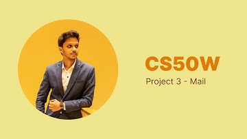 CS50W - Project 3 - Mail Demonstration