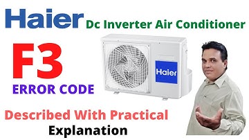 Haier Dc Inverter Ac error code f3 | Haier Ac | Haier Ac f3 error code | Urdu/Hindi | Forever Tech