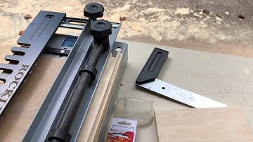 How to set up a Rockler Dovetail Jig - Basics