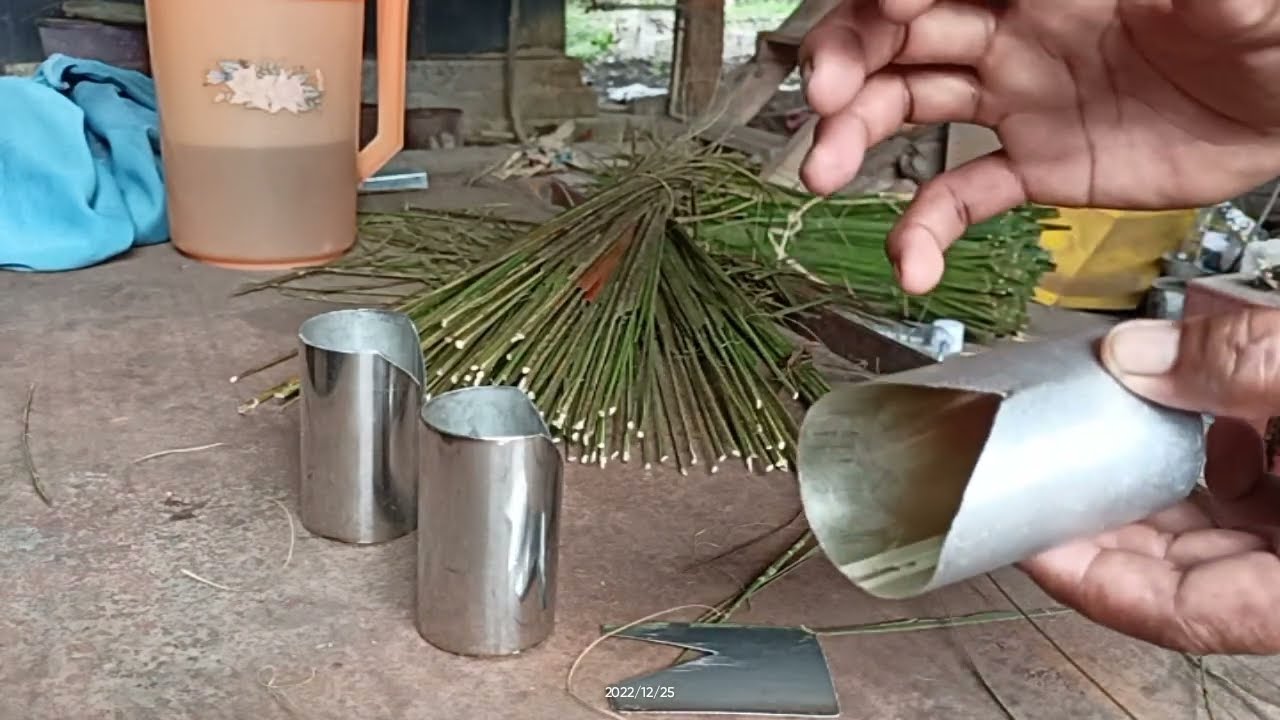 3 jenis mata pisau lidi sawit