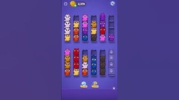 Kitty Sort: Twisted Tails Level 76 | Funny Games