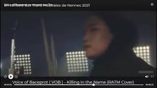 V.O.B - killing in the name- voice of baceprot R.A.T.M cover