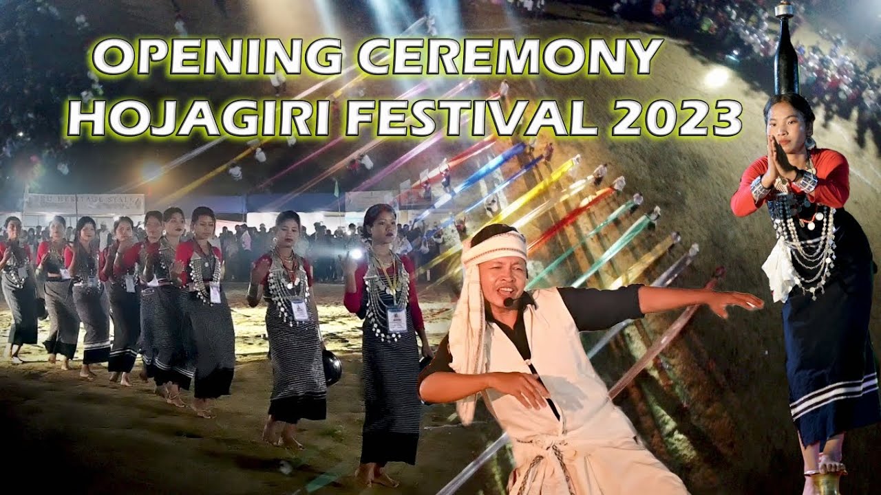 Opening Ceremony Hojagiri Festival 2023  Gondatwisa HS School Play ground  Sarat Reang