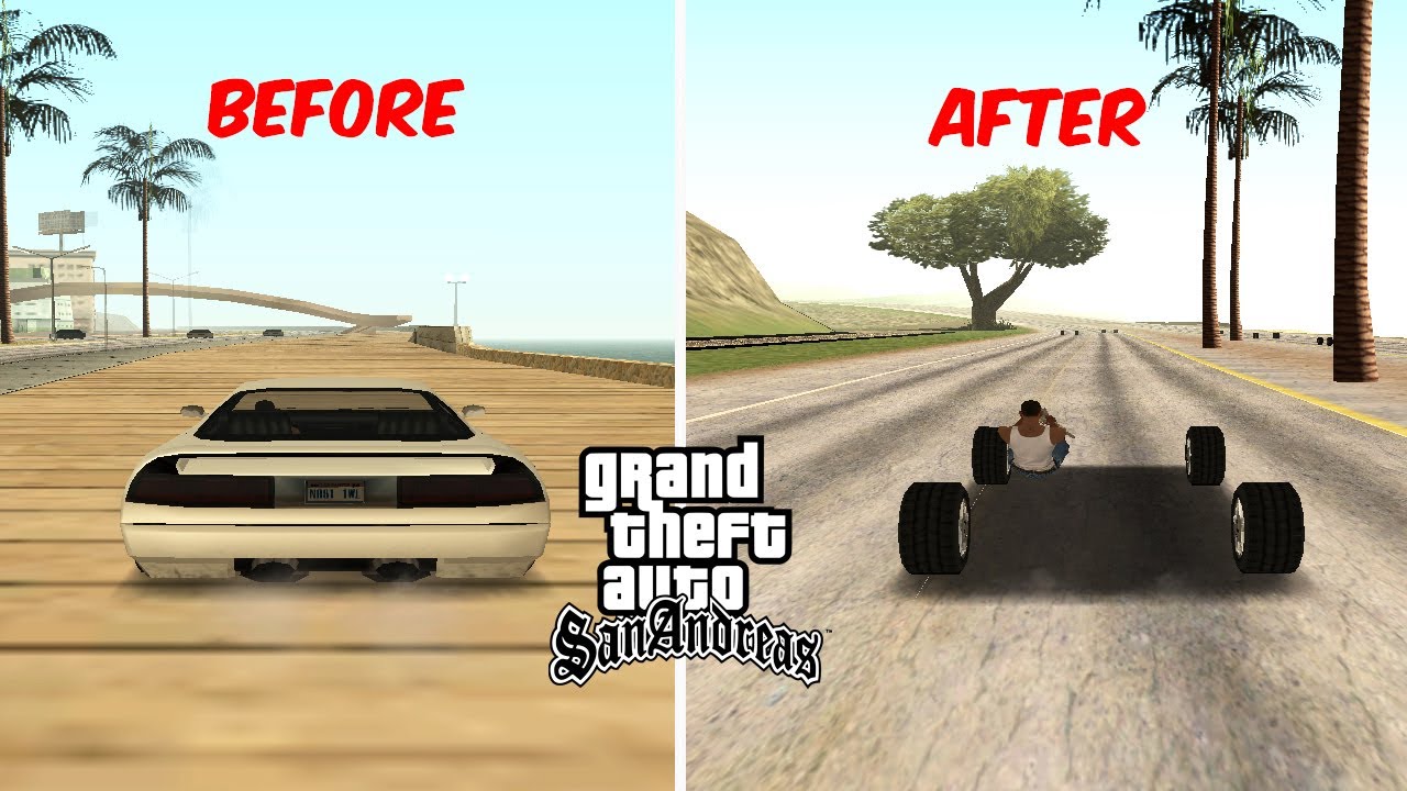 Secret Invisible Car cheat code in Gta Sandreas