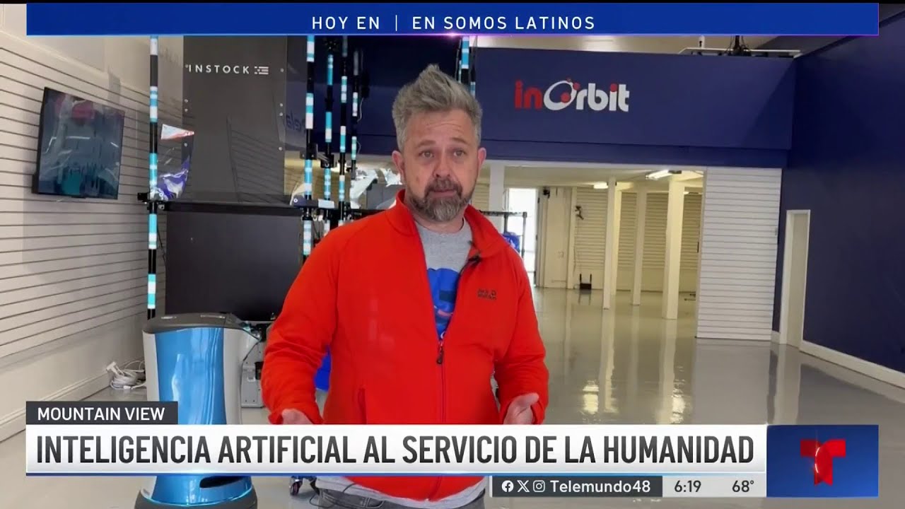 Latino da vida a robots que realizan trabajos industriales en el Silicon Valley - Telemundo 48