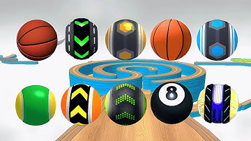 🏆 Going Balls VS Rollance Balls Action Ball Games New Race 547 | Android/IOS Games 