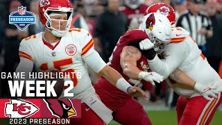 Kansas City Chiefs vs. Arizona Cardinals | 2023 Preseason  Week 2 Game Highlights