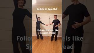 FLASHY EASY Dance Move: CUDDLE to SPIN OUT!