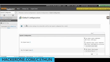 How to disable "Trace Method" in WHM