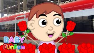 Roses Are Red 🌹 | Baby FunFun Nursery Rhymes & Kids Songs