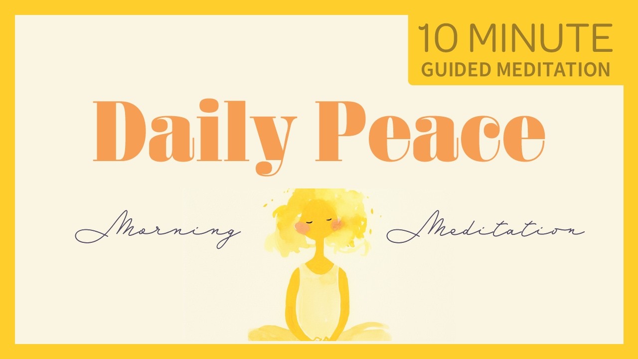 Calm Mind: 10-Minute Guided Meditation for Daily Peace - YouTube