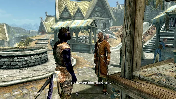 Skyrim - Inigo intimidates Nazeem