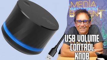USB Volume Control Knob Multimedia Controller Knob with One-Click Mute
