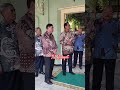 Sri Sultan HB X Bertemu para purnawirawan#raja#kraton#yogya#abri#tni#short#